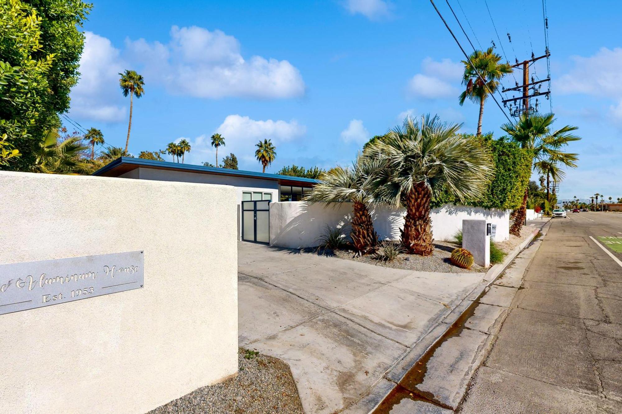 The Aluminum House Permit# 2227 Villa Palm Springs Exterior photo